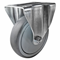 Easyroll 125mm Grey Rubber I4 Series Castors 100kg 1PC