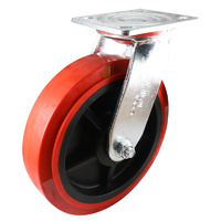 Easyroll 200mm Urethane J2 Series Castors 455kg 1PC