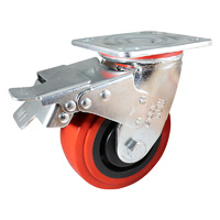 Easyroll 125mm Urethane J2 Series Castors 340kg 1PC