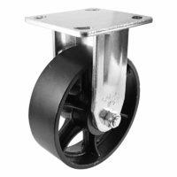 Easyroll 150mm Cast Iron J2 Series Castors 410kg 1PC