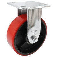 Easyroll 150mm Urethane on Cast Iron J2 Series Castors 410kg 1PC