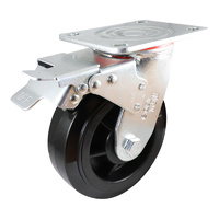 Easyroll 200mm Nylon J3 Series Castors 600kg 1PC