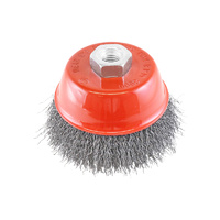 Rocket Steel Crimped Cup Brush- 100mm x M14 1PC