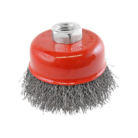 Rocket Steel Crimped Cup Brush- 75mm x M14 1PC