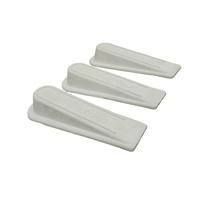 Adoored Rubber Wedge 30mm(H) WHT 1PC