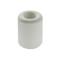 Adoored Round Rubber Door Stop 37mm(H) WHT 1PC