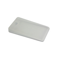 Adoored Furniture Wedge 50mm(L) Plastic WHT 6PCS