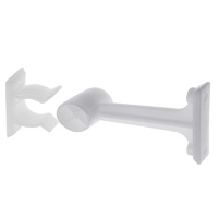 Adoored Plastic Door Clip 70mm(L) WHT 1PC