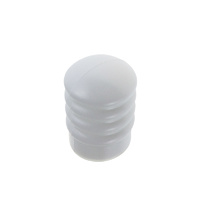 Adoored Cushion Door Stop 45mm(L) Plastic WHT 1PC