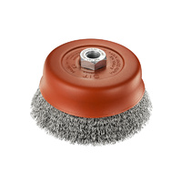 SIT Steel Crimped Cup Brush- 100mm x MULTI 1PC