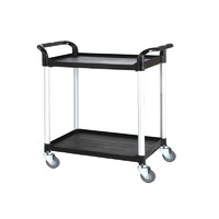 Easyroll 250kg Two Tier Plastic Trolley 1PC