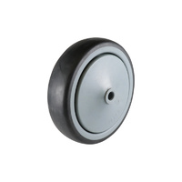 Easyroll 125mm Grey Rubber Wheel Precision Bearing