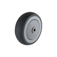 Easyroll 100mm Grey Rubber Wheel Precision Bearing