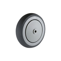 Easyroll 125mm Grey Rubber Wheel Precision Bearing