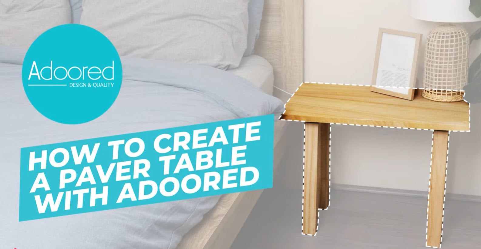 How to Build a Simple Paver Side Table in an Afternoon