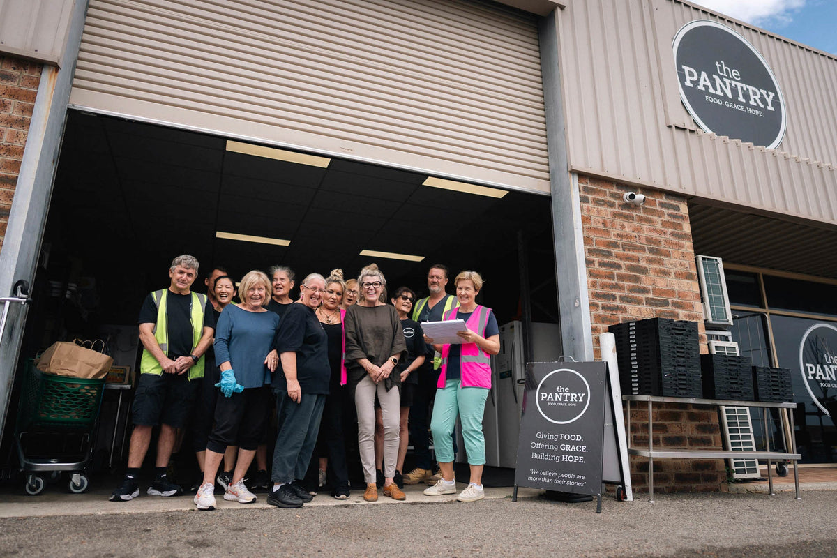 Bev Woolhouse and team