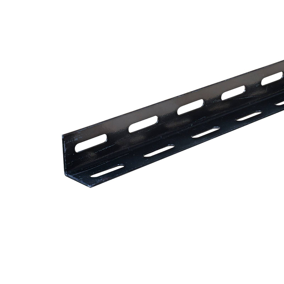 Metal Mate 32 x 32 x 1.5mm x 1.2m Black Enamel Slotted Angle