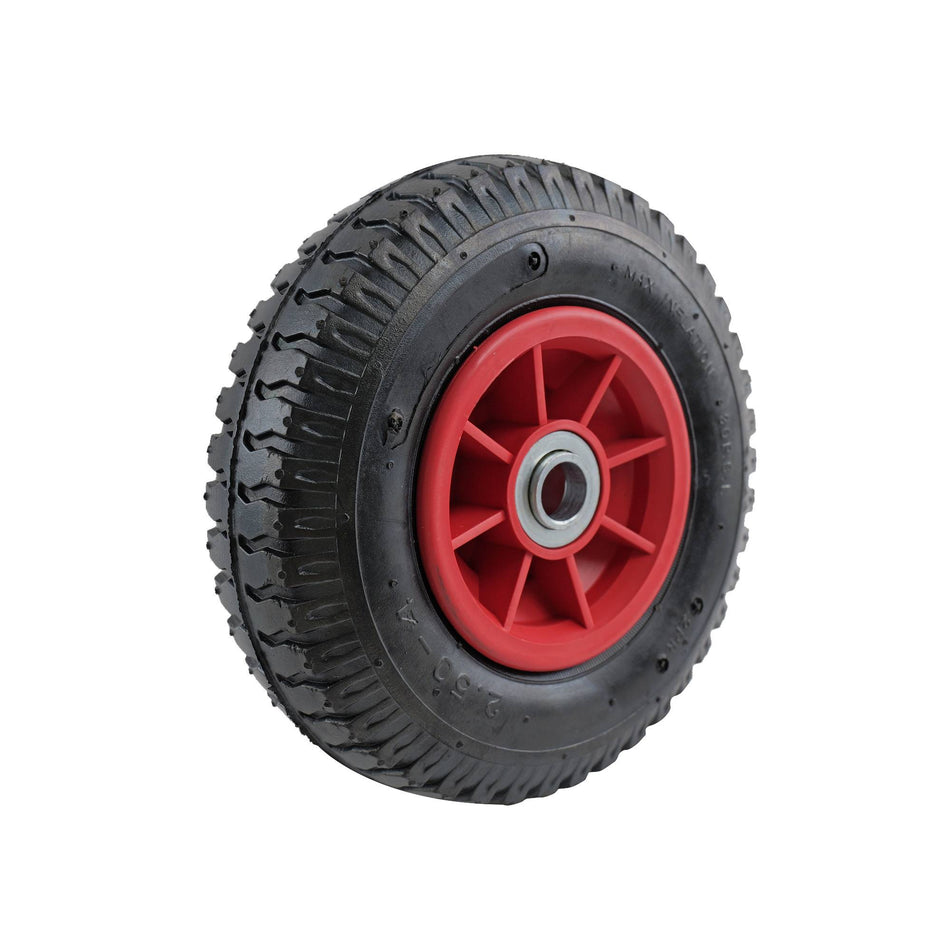 Easyroll 2.50x4" Pneumatic Wheel Ball Bearing 100kg