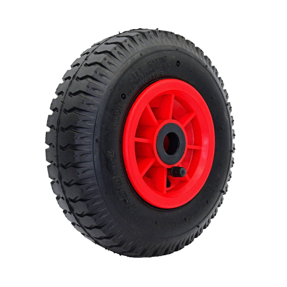 Easyroll 2.50x4" Pneumatic Wheel 20mm Bush 100kg