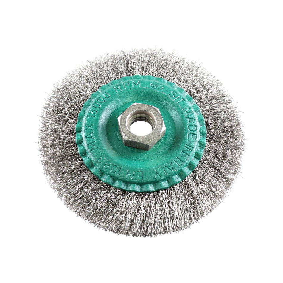 SIT Stainless Steel Crimped Wire Wheel 125mm x M14