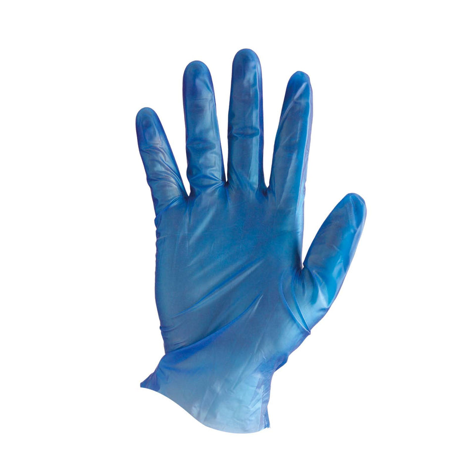 Proval Eco Blue PF Vinyl Disposable Glove