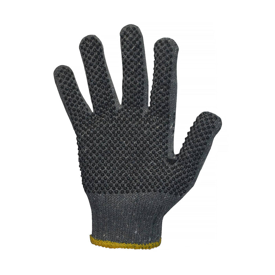 Proval Poly D Poly Cotton Grey PVC Dots Glove