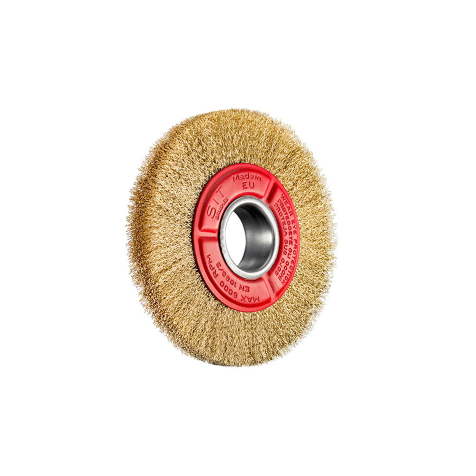 SIT Brass Crimped Wire Wheel 200mm x 26mm