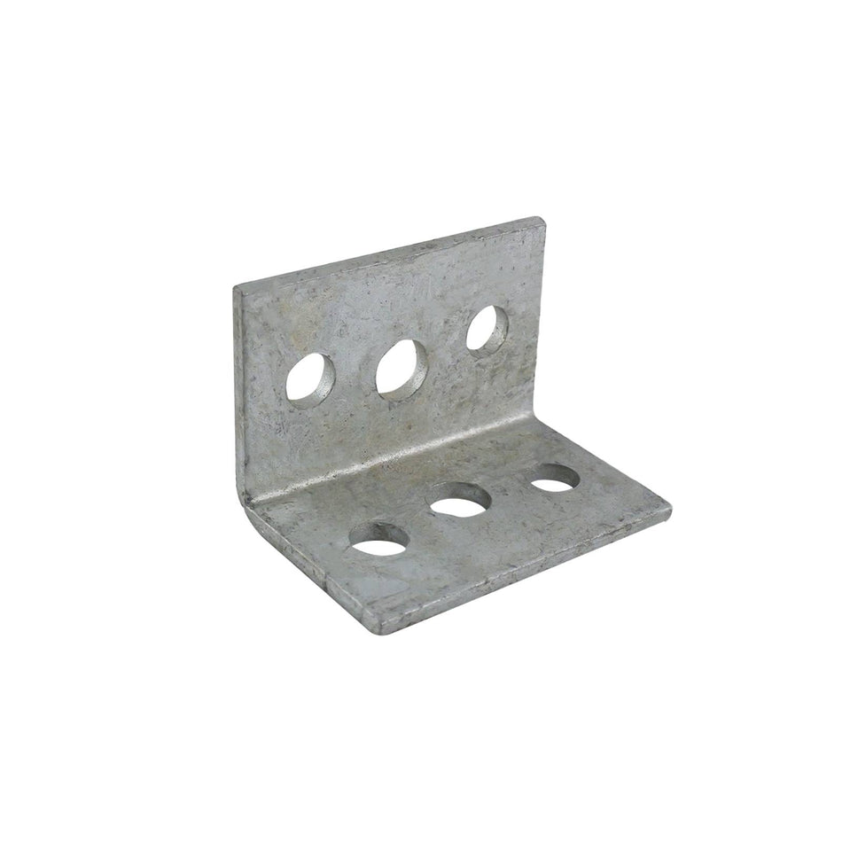 Carinya 50 x 50 x 75 x 4mm Hot Dipped Galvanised Reinforcing Angle Bracket