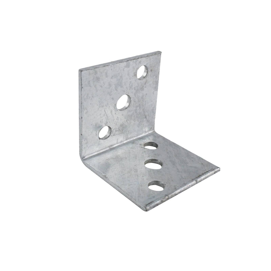 Carinya 75 x 75 x 75 x 4mm Hot Dipped Galvanised Reinforcing Angle Bracket
