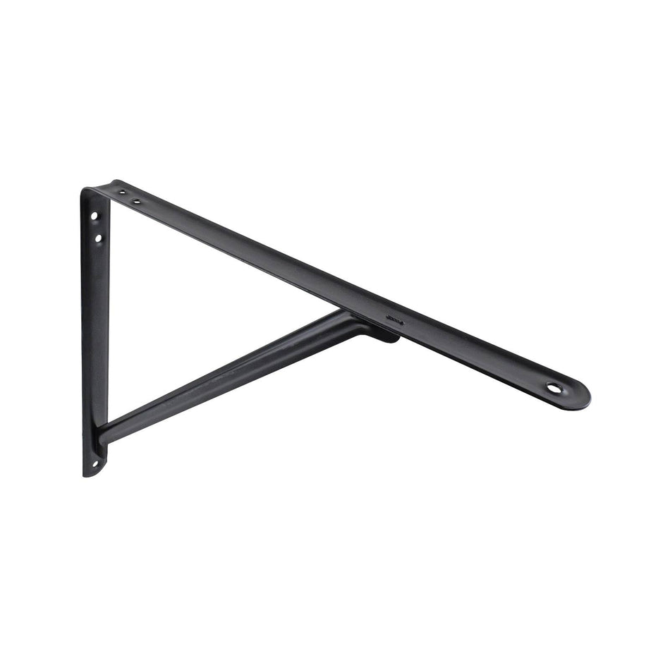 Carinya 350 x 300mm Black Light Stayed Bracket