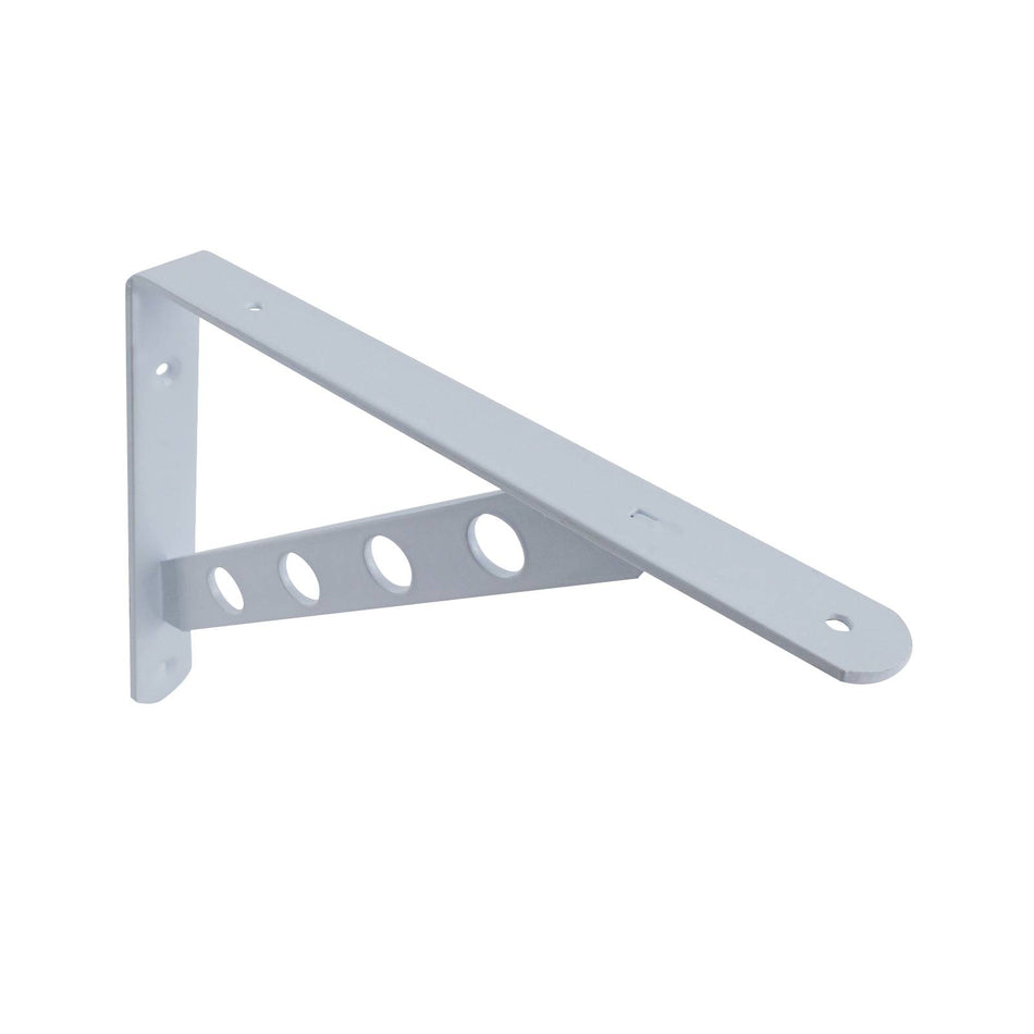 Carinya 250 x 195mm White Heavy Duty Circle Stayed Bracket