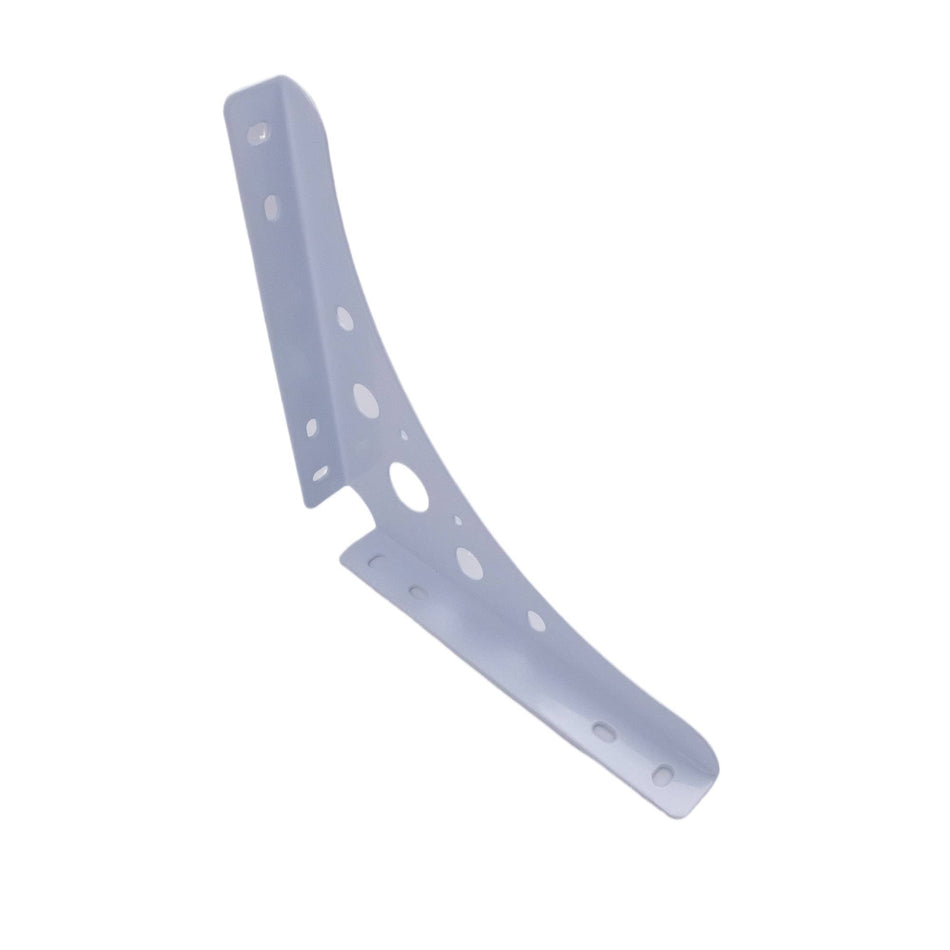 Carinya 200 x 200 x 25 x 2mm Euro Bracket - single - White