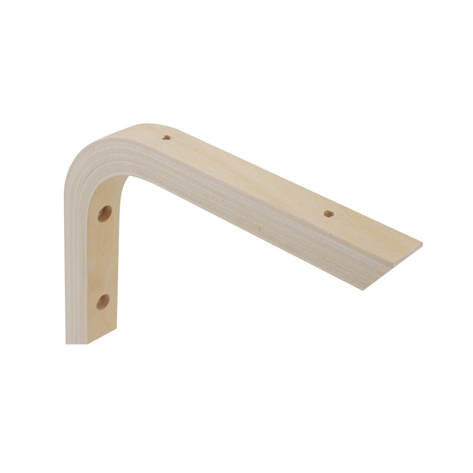 Carinya 150 x 125mm Raw Plywood Angle Bracket - 150 x 125mm