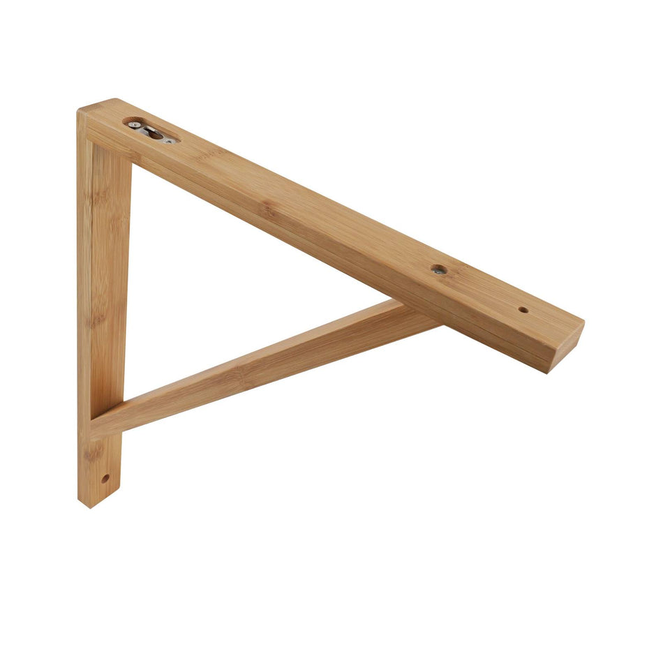 Carinya 300 x 280mm Varnished Bamboo Stayed Bracket - 300 x 280mm
