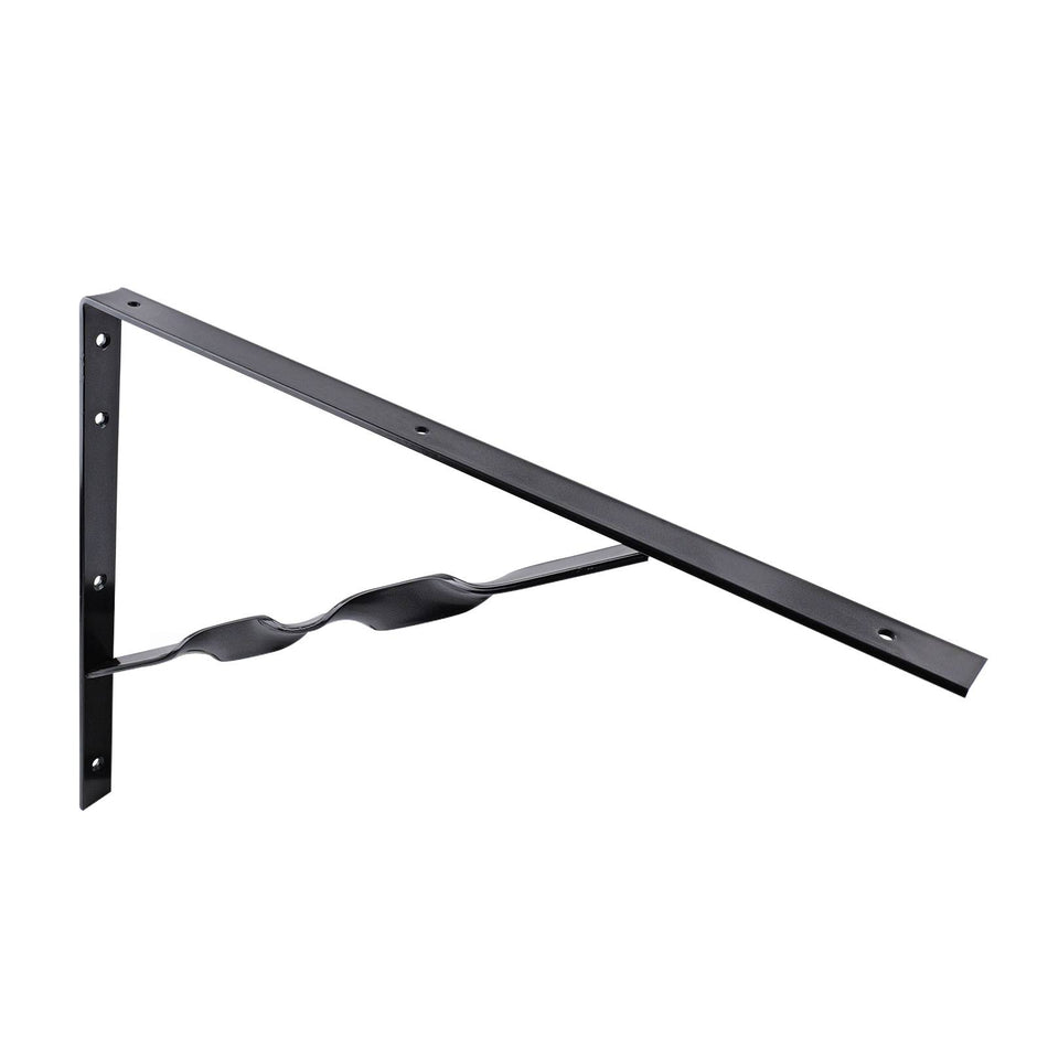 Carinya 500 x 400mm Black Heavy Duty Twisted Stay Bracket