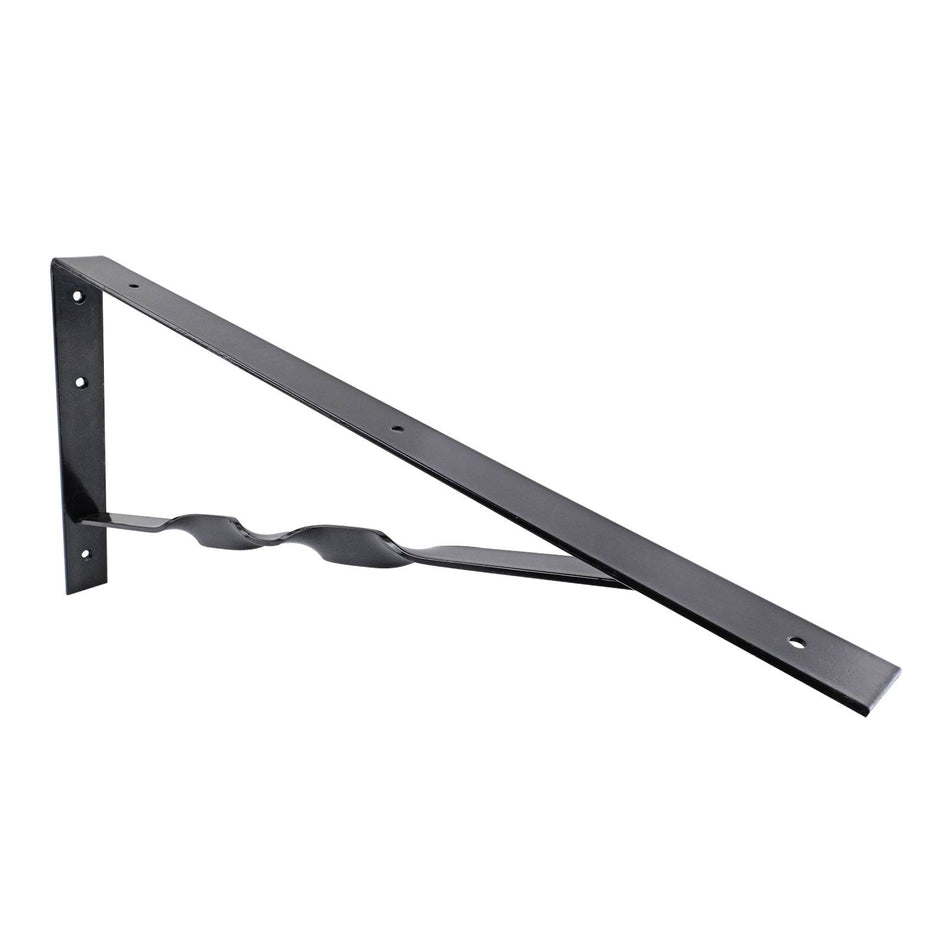 Carinya 600 x 300mm Black Heavy Duty Twisted Stay Bracket