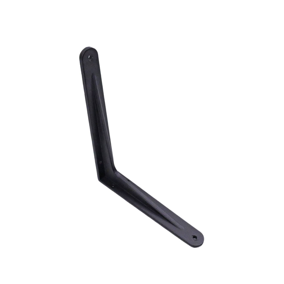 Carinya 190 x 165mm Black Cast Aluminium Bracket - Single