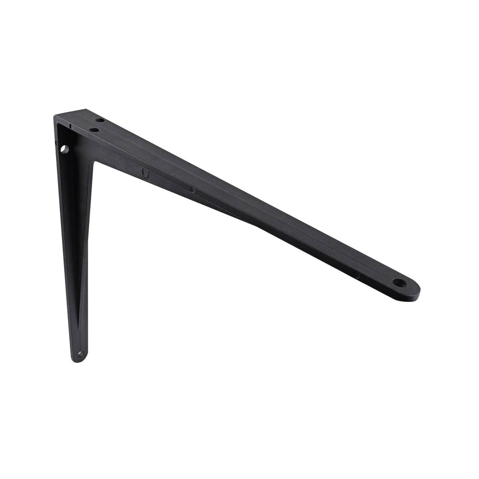 Carinya 400 x 350mm Black Heavy Duty Cast Aluminium Angle Bracket - 400 x 350mm
