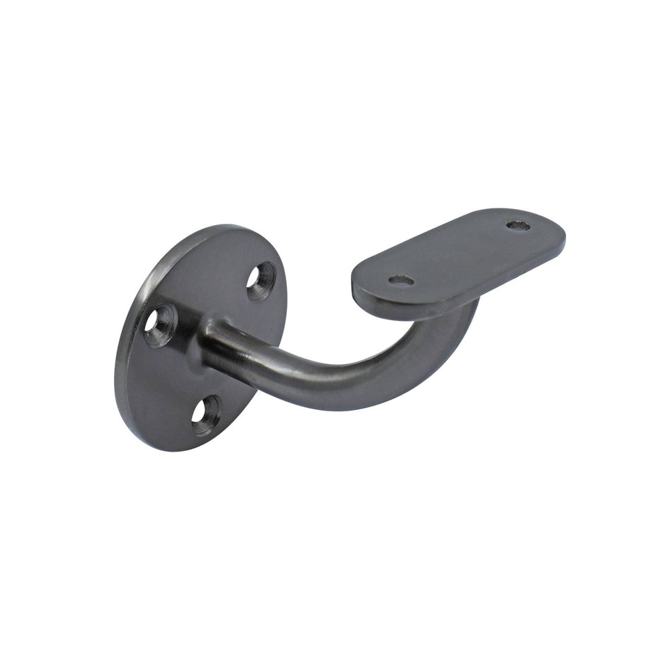 Carinya Black Nickel Flat Top Curved Handrail Bracket