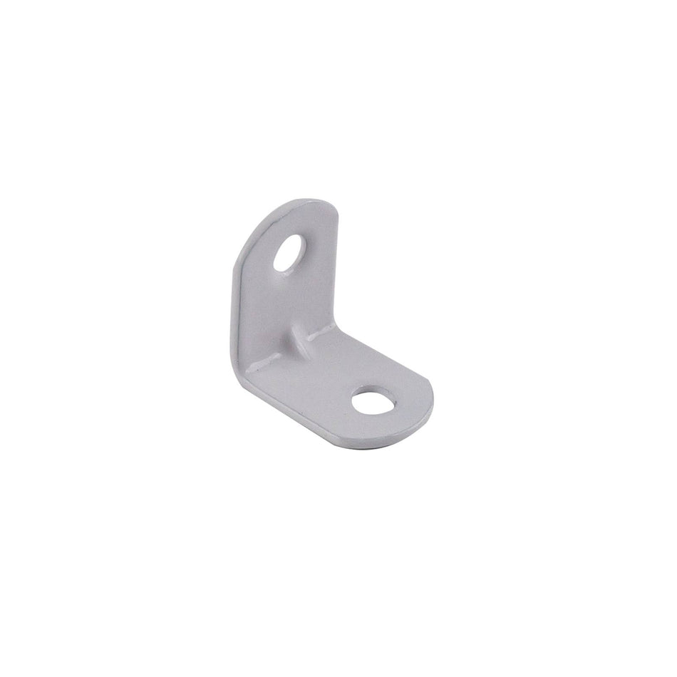 Carinya 20 x 20 x 15 x 1.4mm White Reinforcing Angle Bracket - 12 Pack