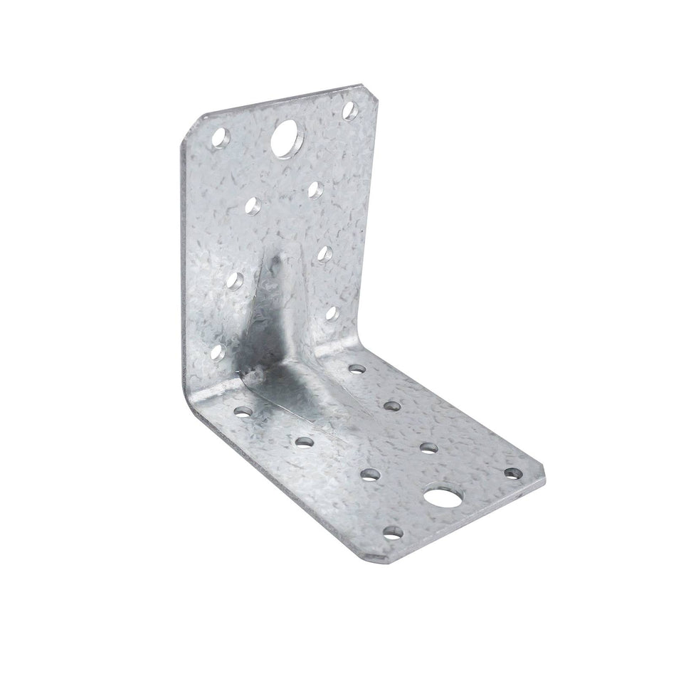 Carinya 80 x 80 x 60 x 2.5mm Galvanised Reinforcing Bracket - 4 Pack