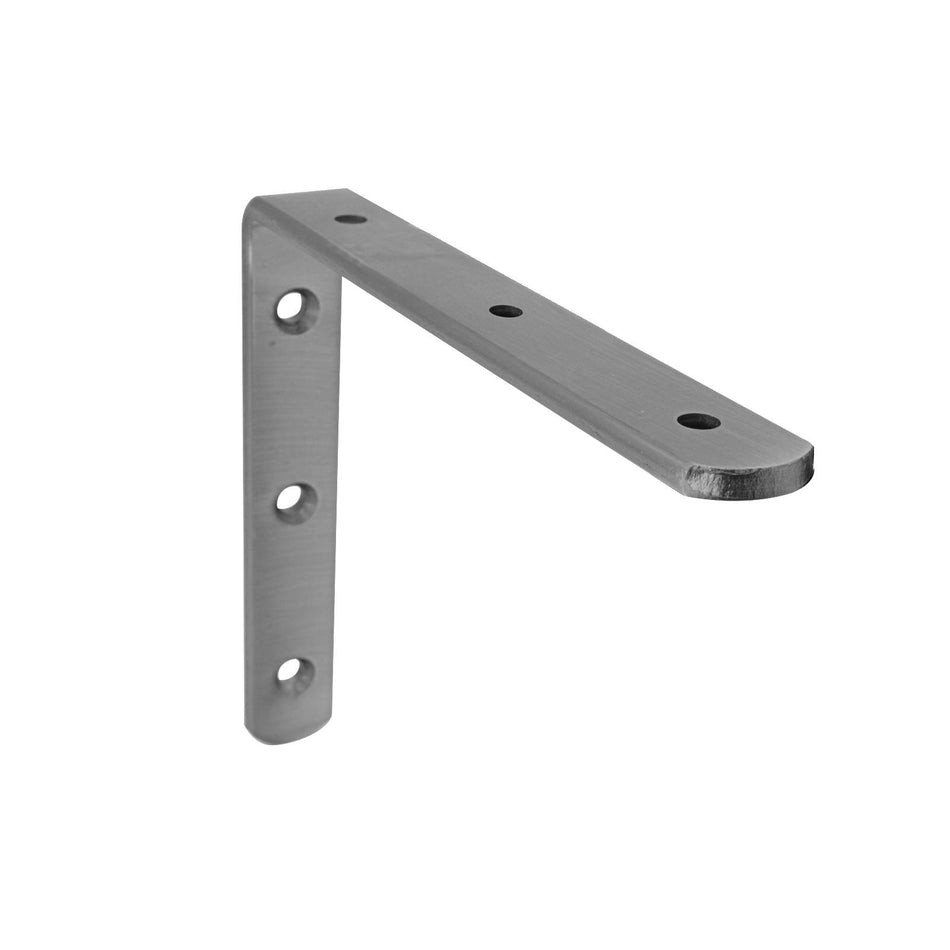 Carinya 175 x 150mm Satin Chrome Heavy Duty Angle Bracket