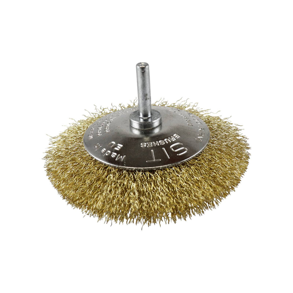 SIT Steel Crimped Conical Brush 95mm x M6