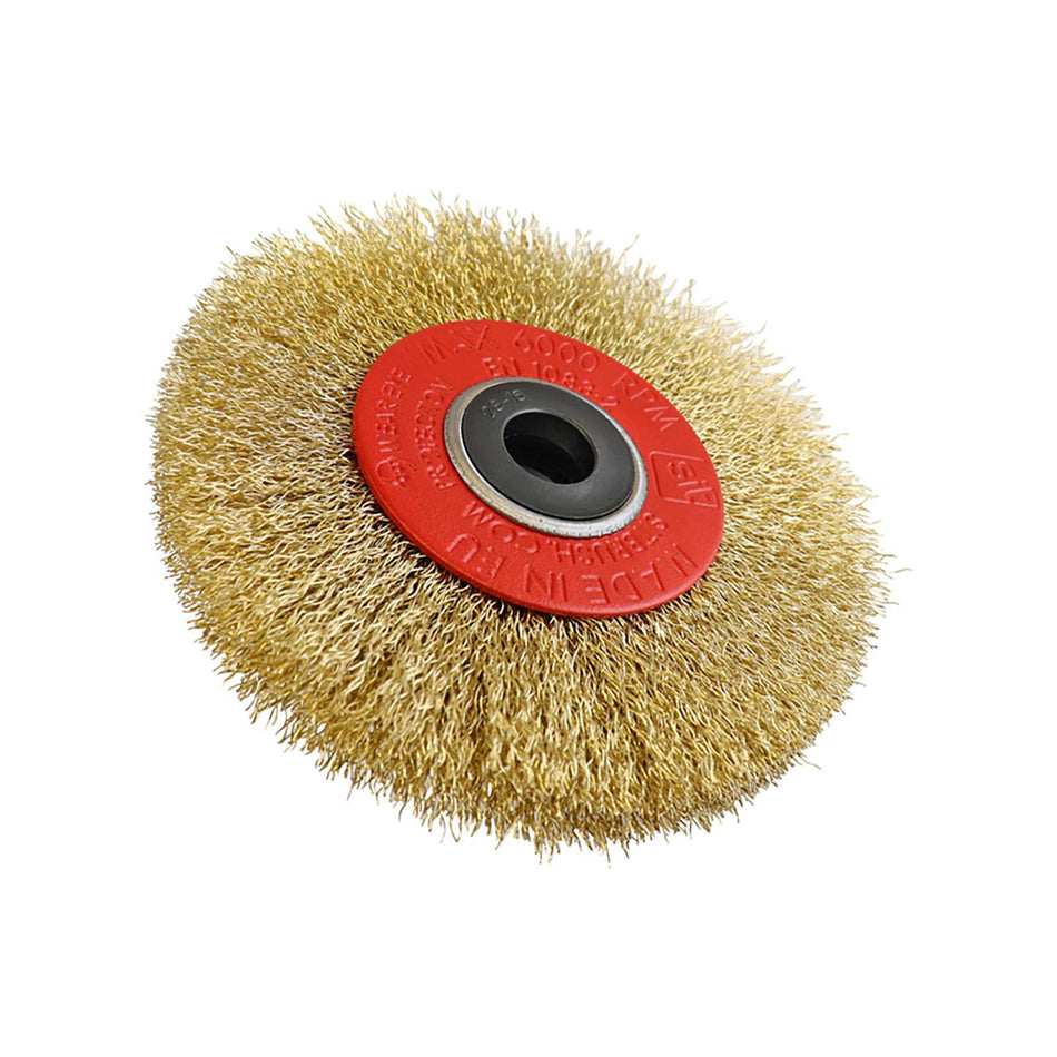 SIT Steel Crimped Conical Brush 125mm MULTI