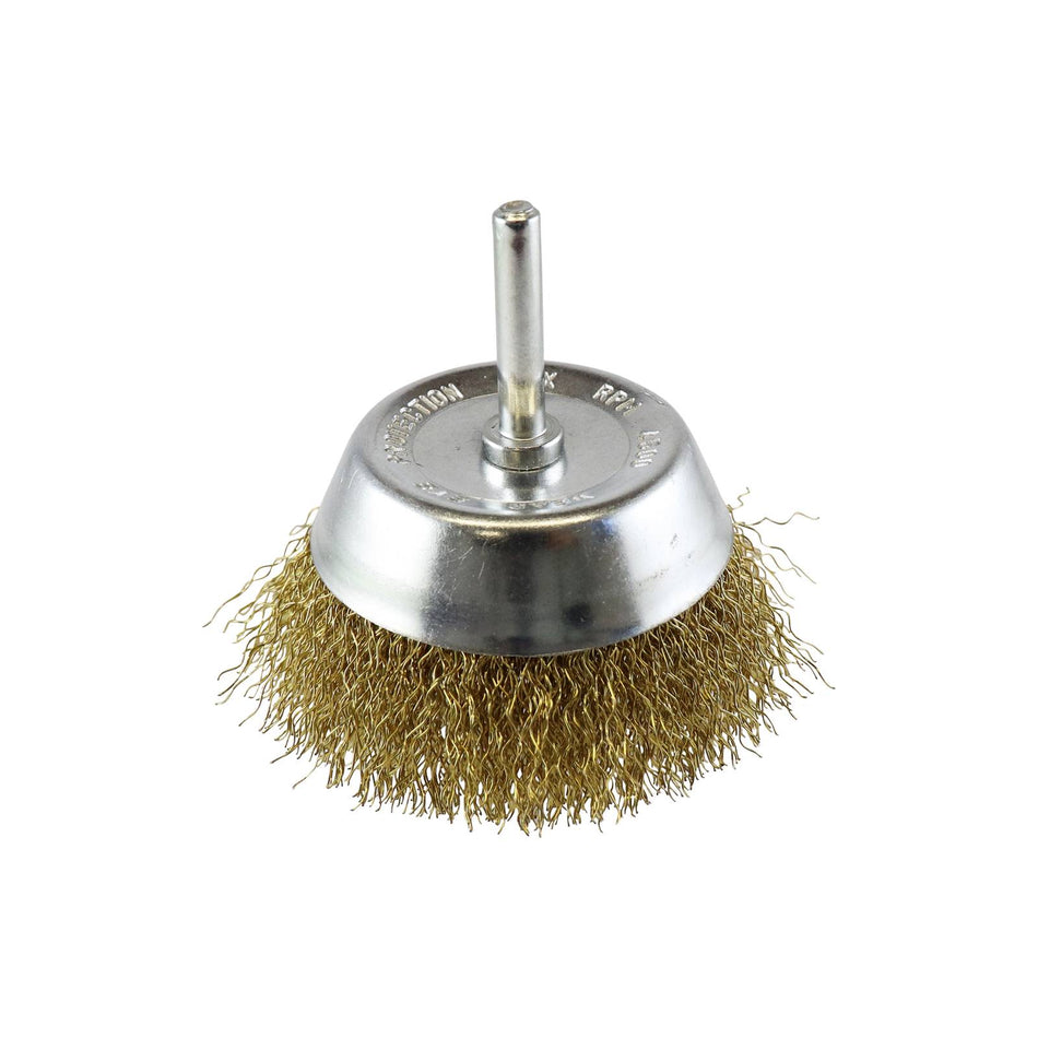 SIT Steel Crimped Cup Brush 75mm x M6