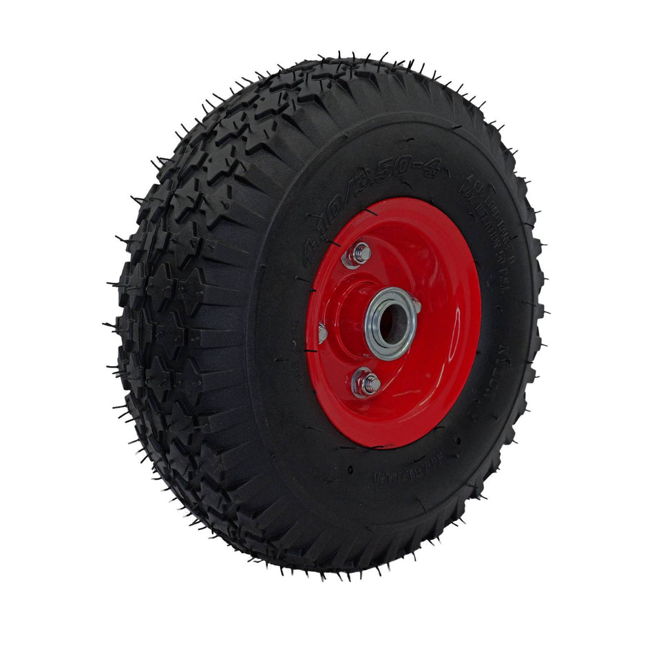 Easyroll 3.50x4" Pneumatic Wheel 20mm Bearing 160kg