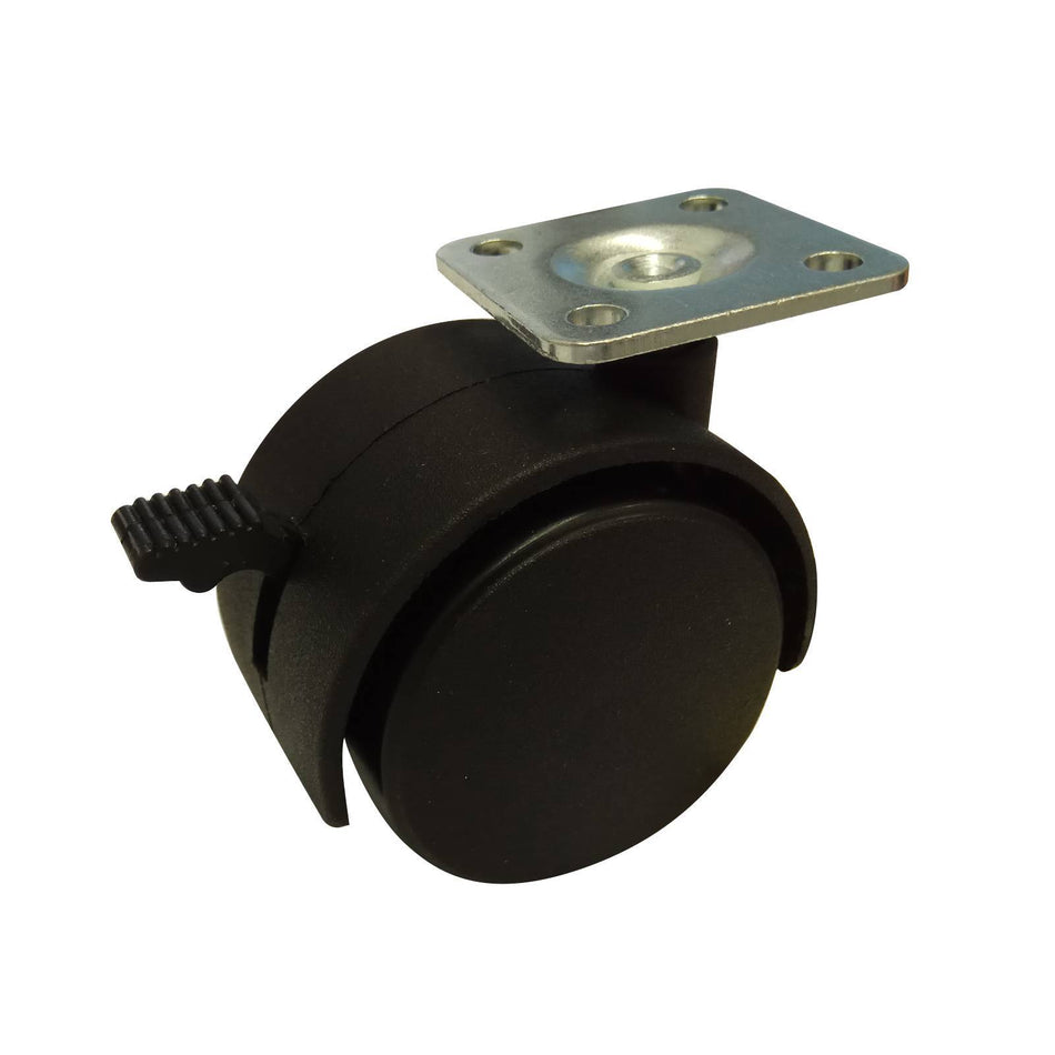 Easyroll 50mm Swivel Brake F1 Series Castor 50kg