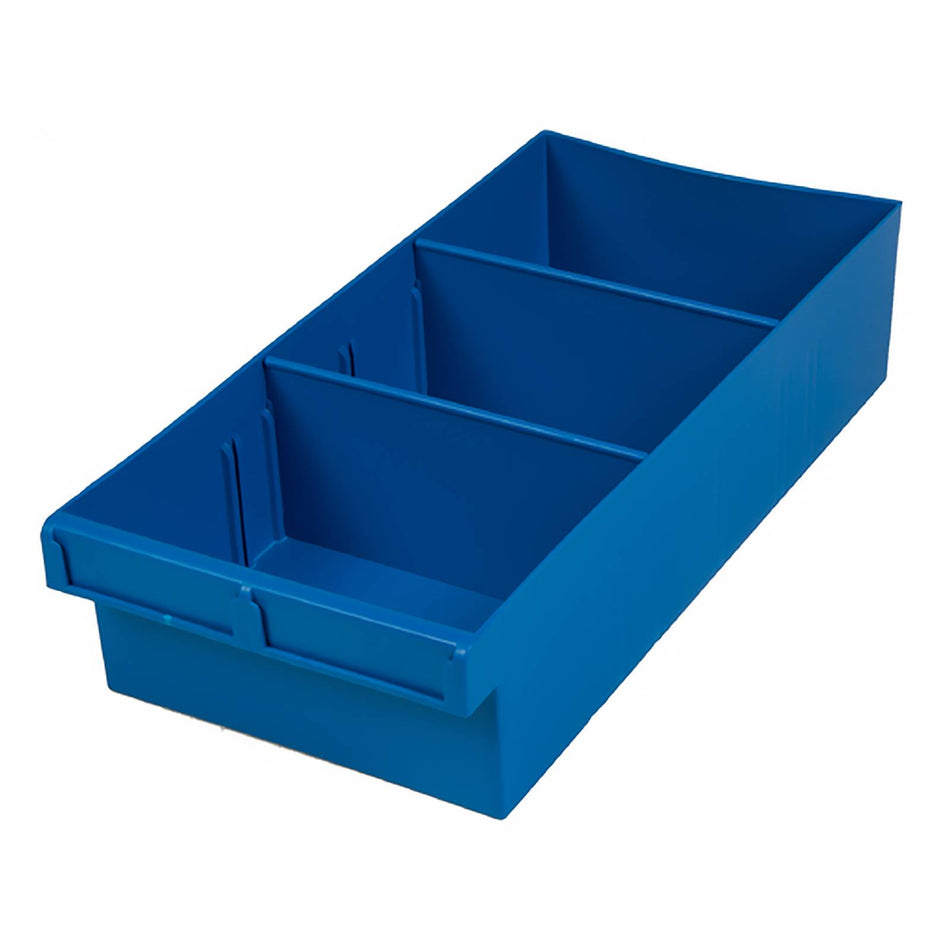 Fischer 200x100x400mm Blue Spare Parts Tray With Removable Dividers (Special Order)
