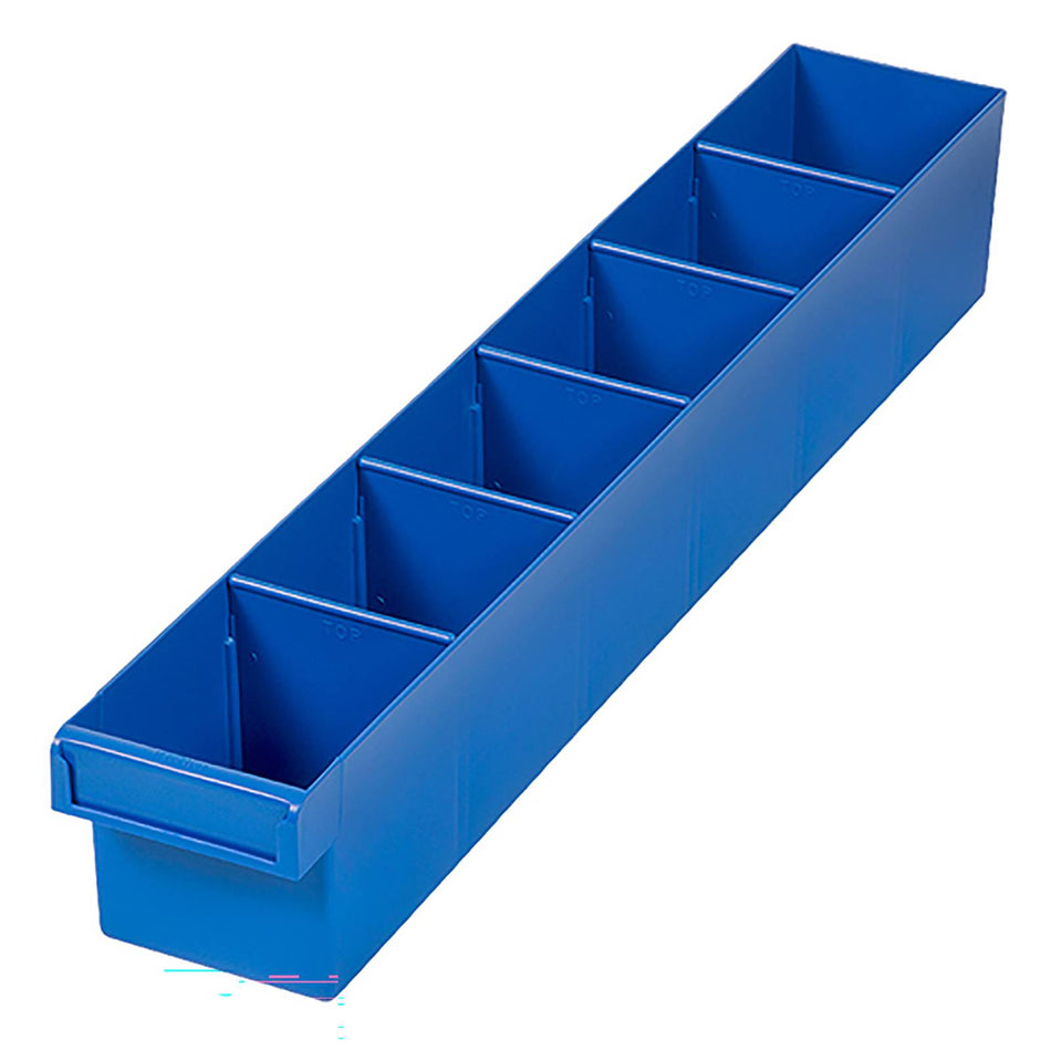 Fischer 100x100x600mm Spare Parts Tray With 5 Removable Dividers (Special Order)