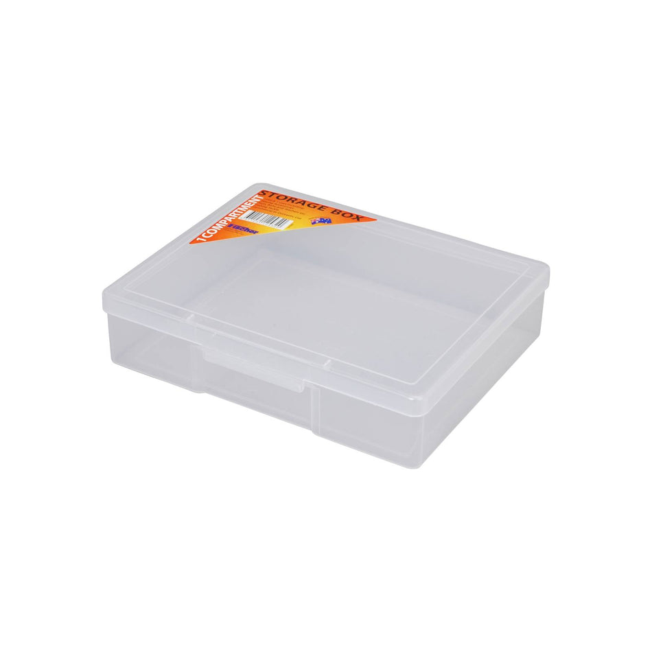 Fischer Clear Compartment Boxes (1 Compartment)